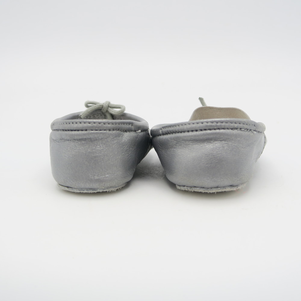 baby bloch Girls Silver Shoes size: 0-12 Months